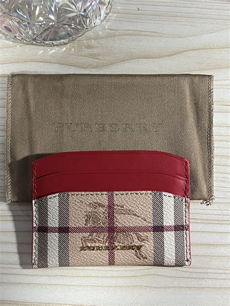 card holder burberry|authentic Burberry card holder wallet.